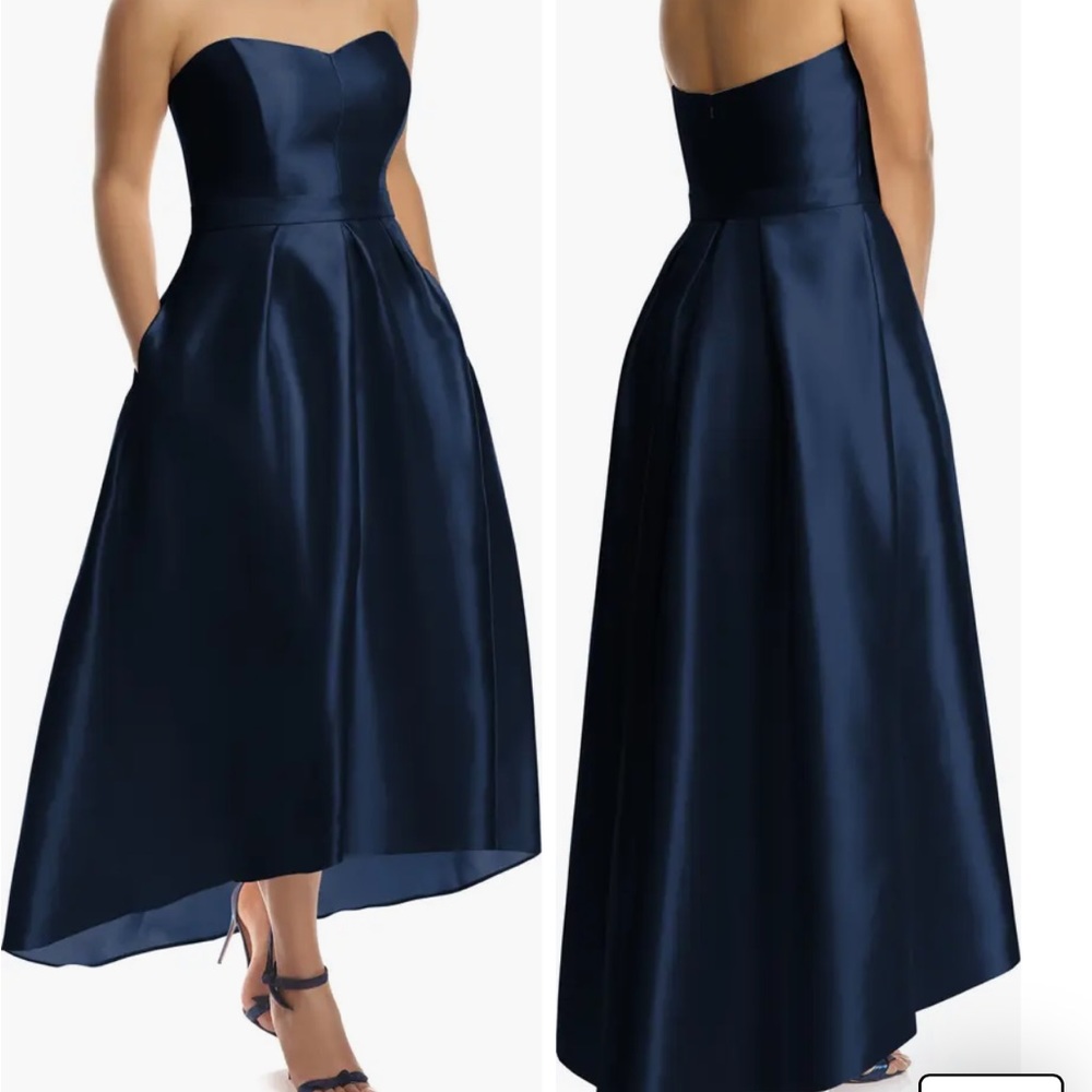 Strapless ball gown